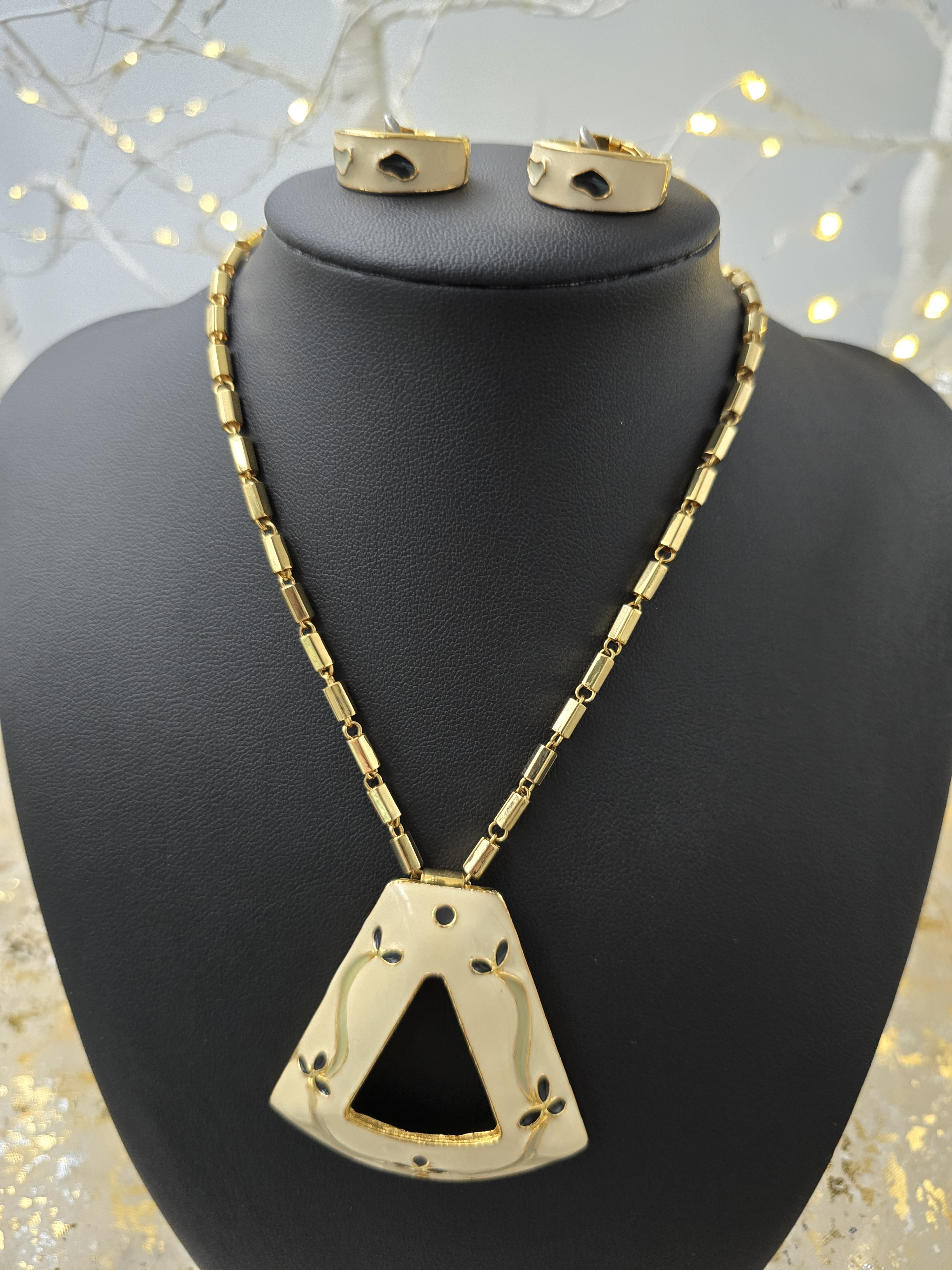 Rare Signed Arthur Pepper Necklace And Earrings